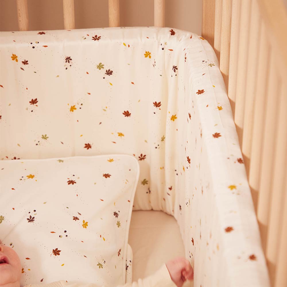 Filibabba Bed Bumper Guard - Chestnuts