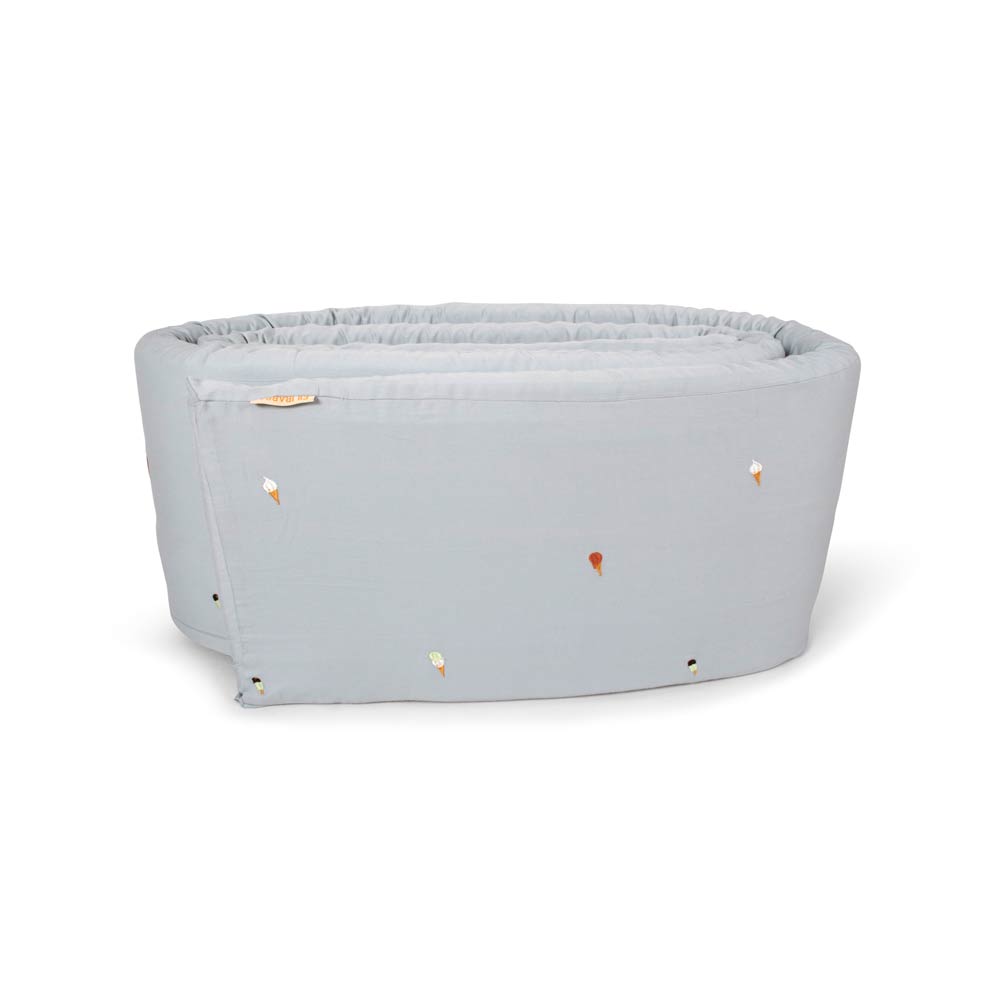 Filibabba Bed Bumper - Pearl Blue
