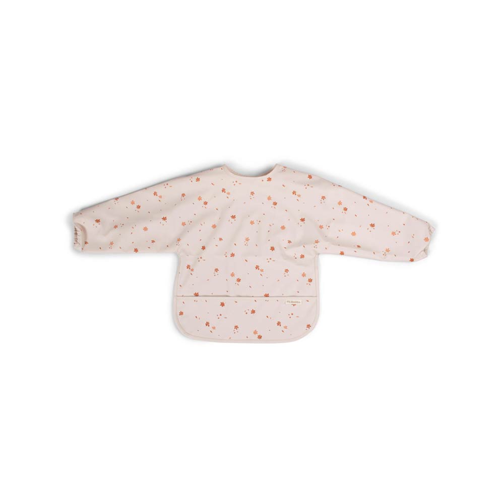 Filibabba Bib with Sleeves - Chestnuts
