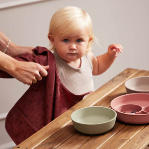 Filibabba Bib with Sleeves - Fall Flowers