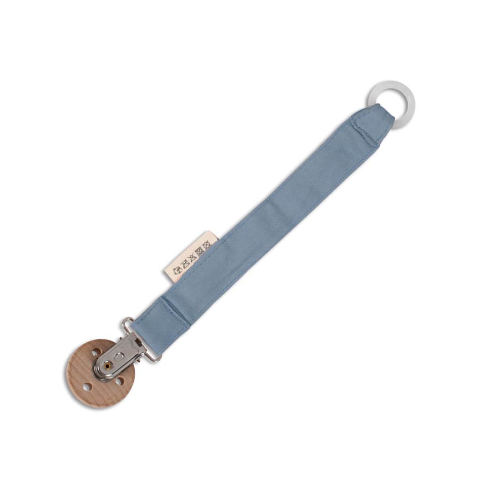 Filibabba Moments Pacifier Holder - Warm Blue