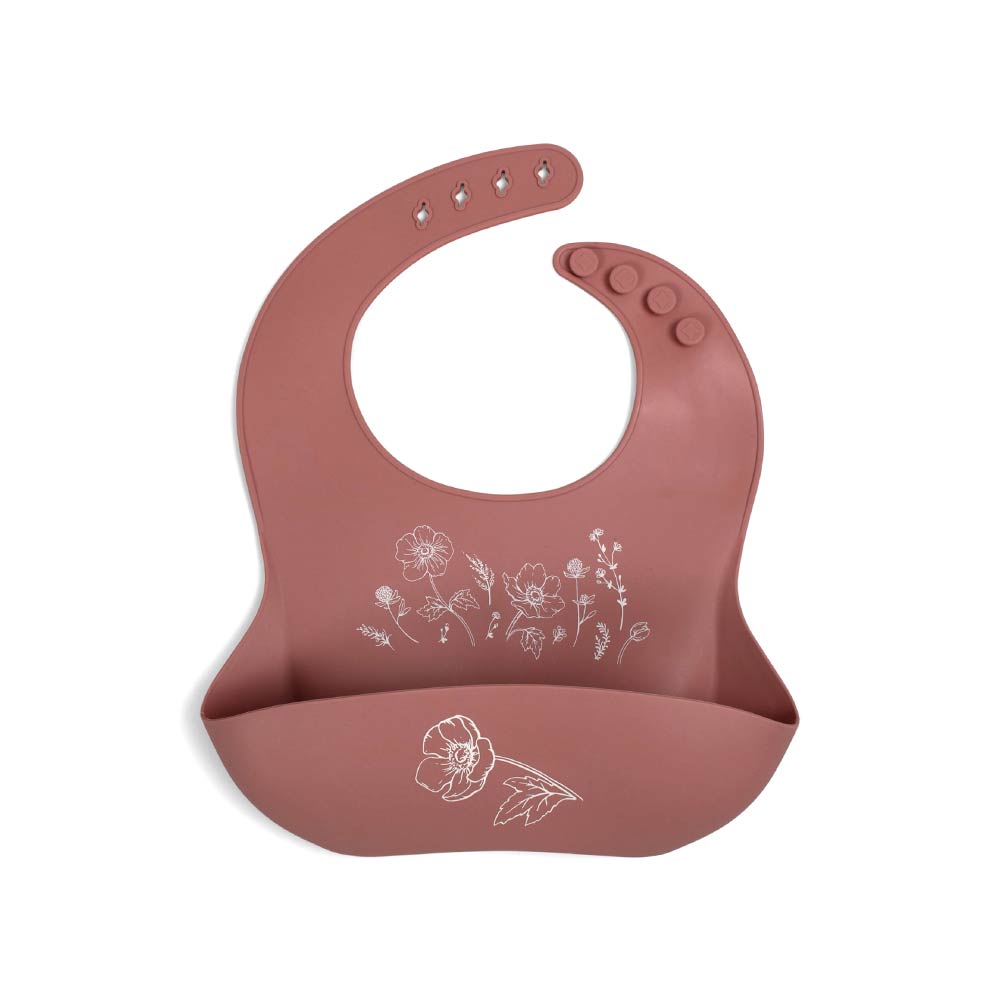 Filibabba Silicone Bib - Fall Flowers