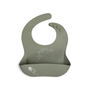 Filibabba Silicone Bib - Hare