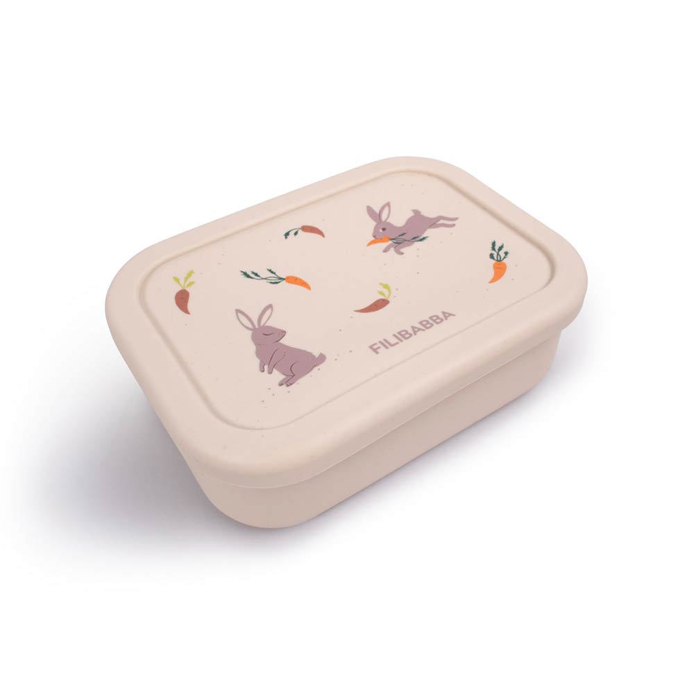 Filibabba Silicone Lunchbox - Toasted Almond