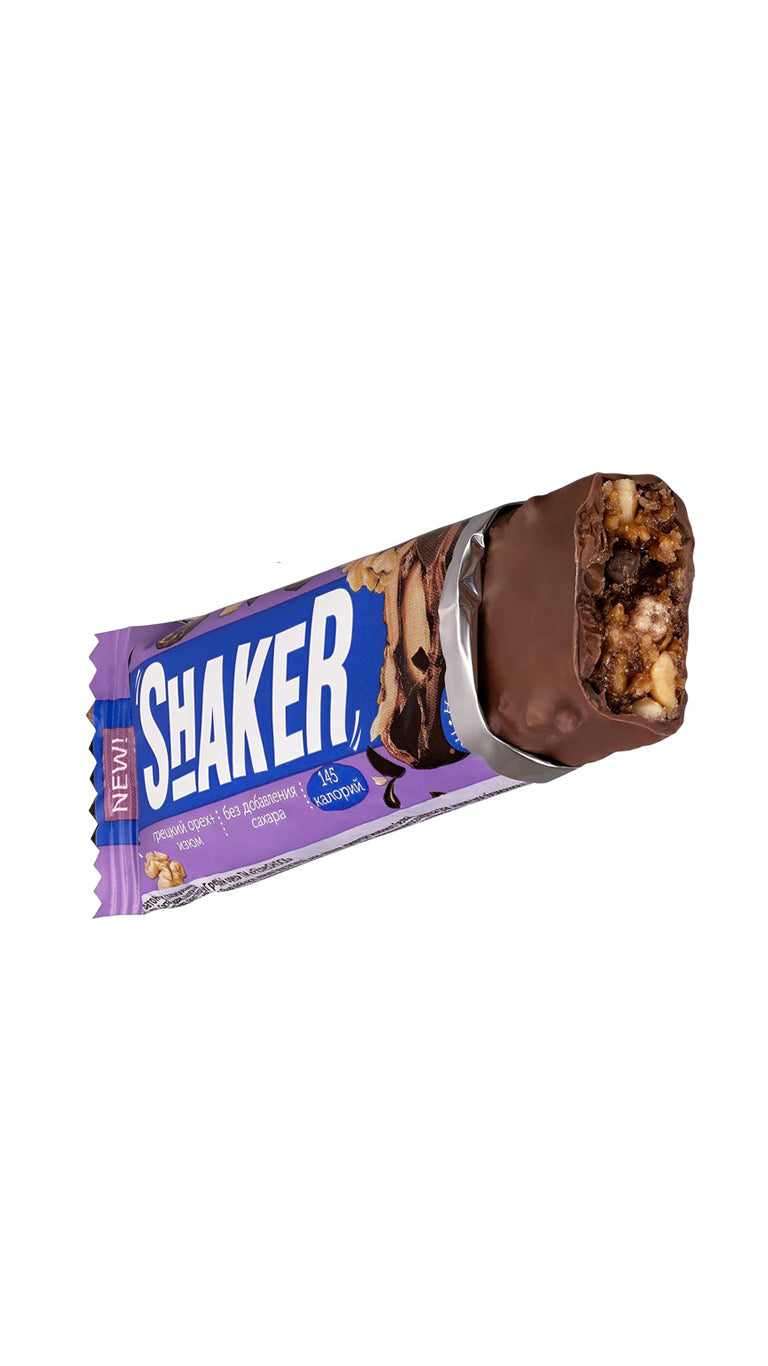 Fitness Shock Shaker Walnut Raisins Protein Bar - 35g