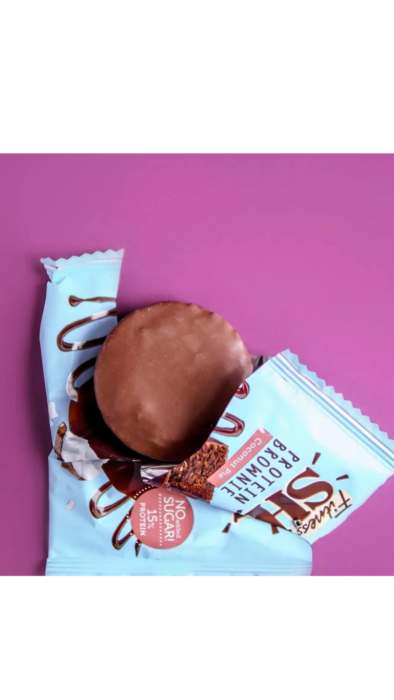 	Fitness Shock Coconut Pie Protein Brownie – 50g