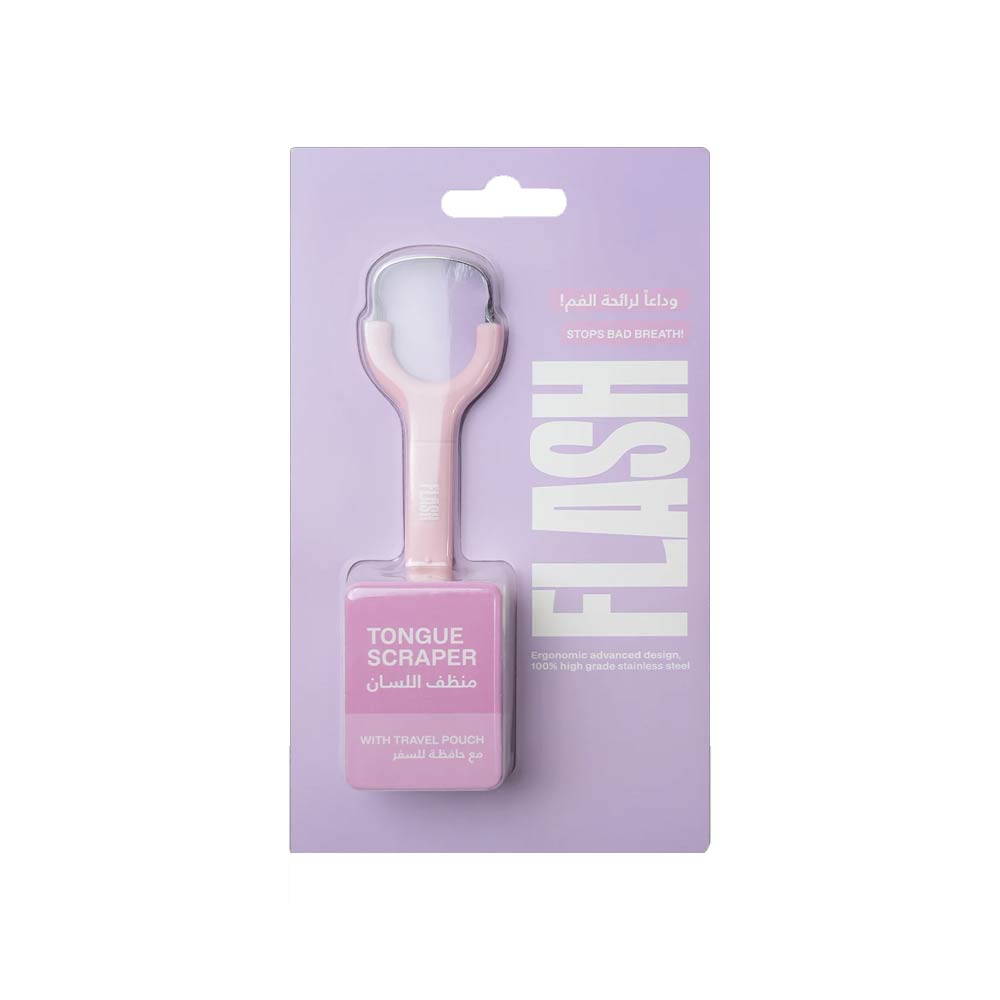 Flash Tongue Scraper Pink