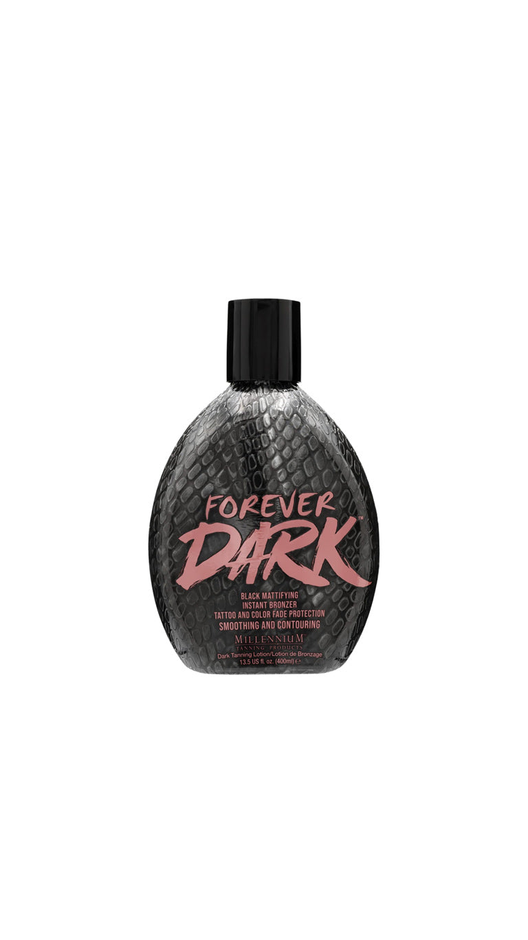 Forever Dark Black Mattifying Instant Bronzer Tanning Lotion - 400ml