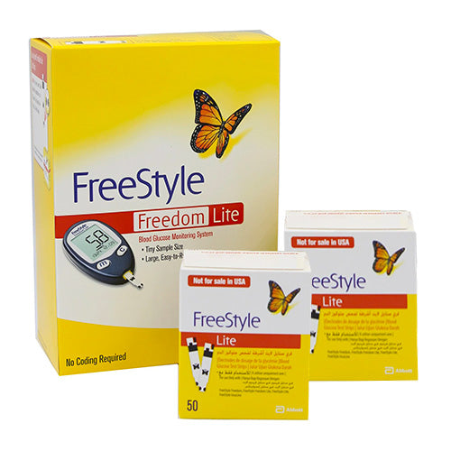 FreestyleFreedomBloodGlucoseMachineLitewithStrips