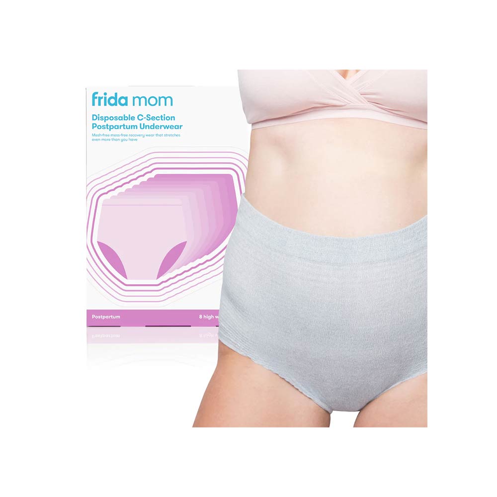 Fridamom Disposable C-Section Postpartum High Waist Underwear - 8 Pcs