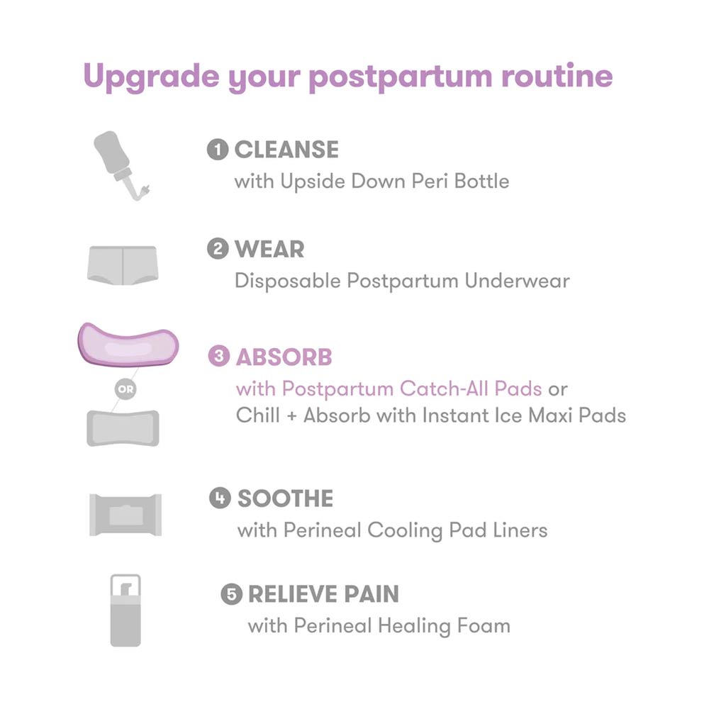 Fridamom Postpartum Catch-All Pads - 18 Pads