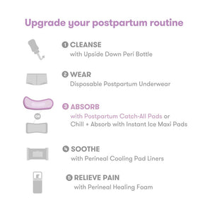 Fridamom Postpartum Catch-All Pads - 18 Pads