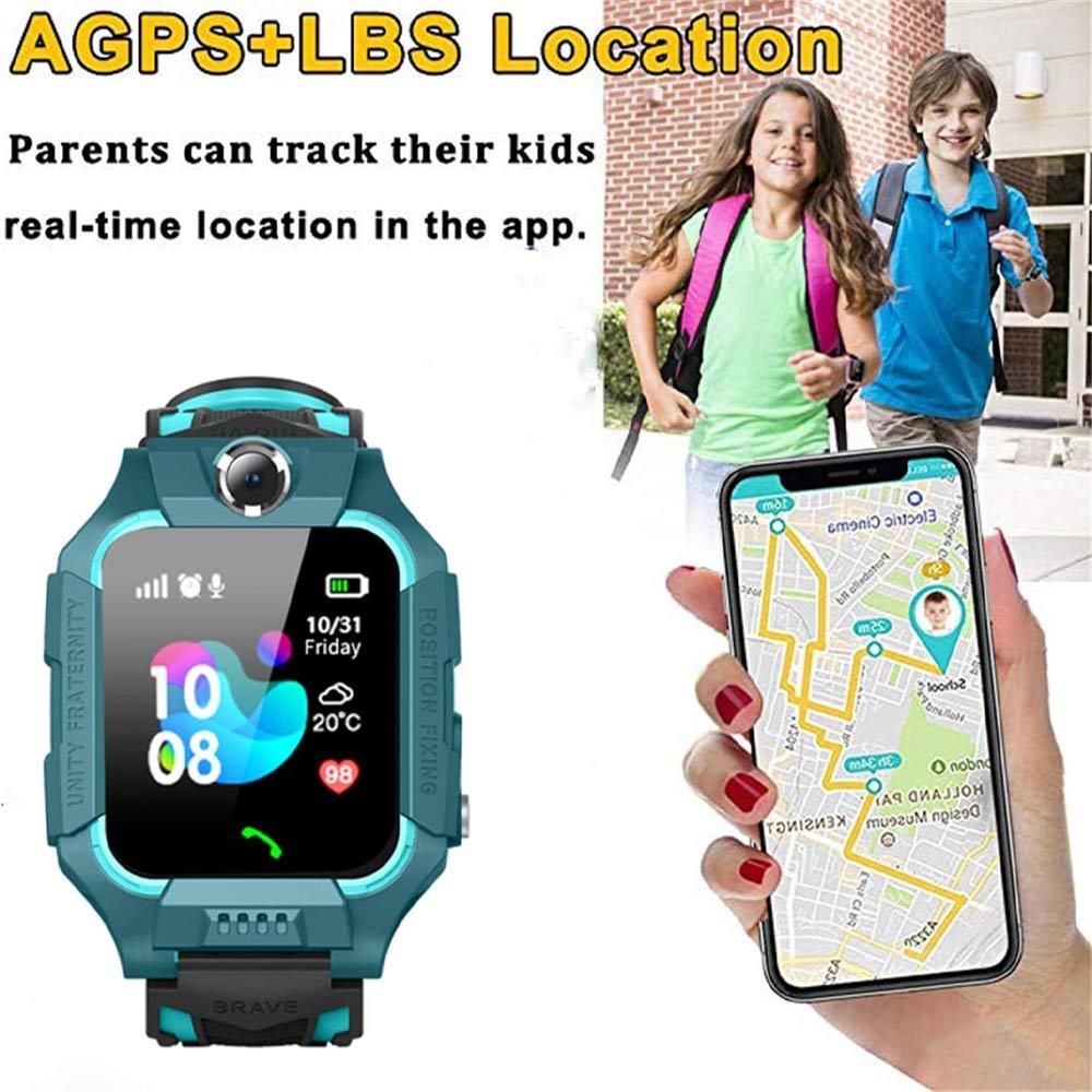 Children's Smart Watch (4-12Yrs) - Green