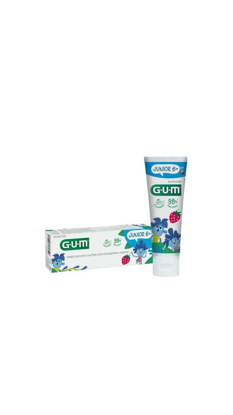 Gum Junior 6years+ Toothpaste Strawberry - 50ml