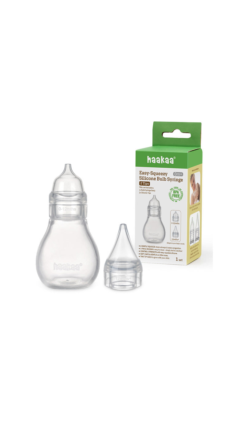 Haakaa Easy Squeezy Silicone Bulb Syringe