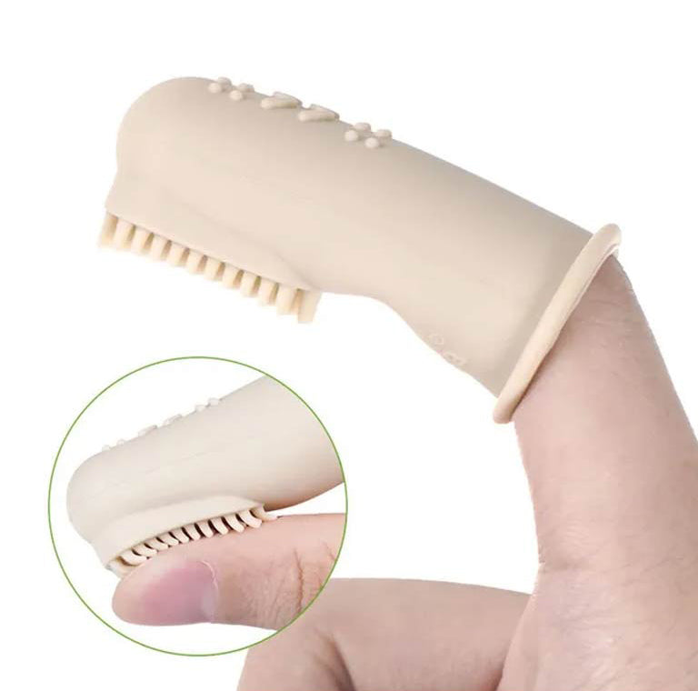 Haakaa Textured Silicone Finger Toothbrush Cream