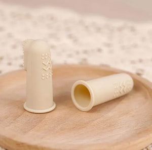 Haakaa Textured Silicone Finger Toothbrush Cream