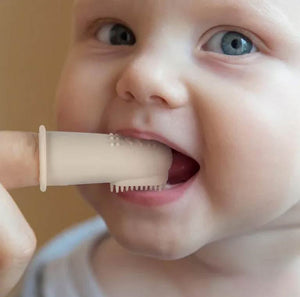 Haakaa Textured Silicone Finger Toothbrush Cream