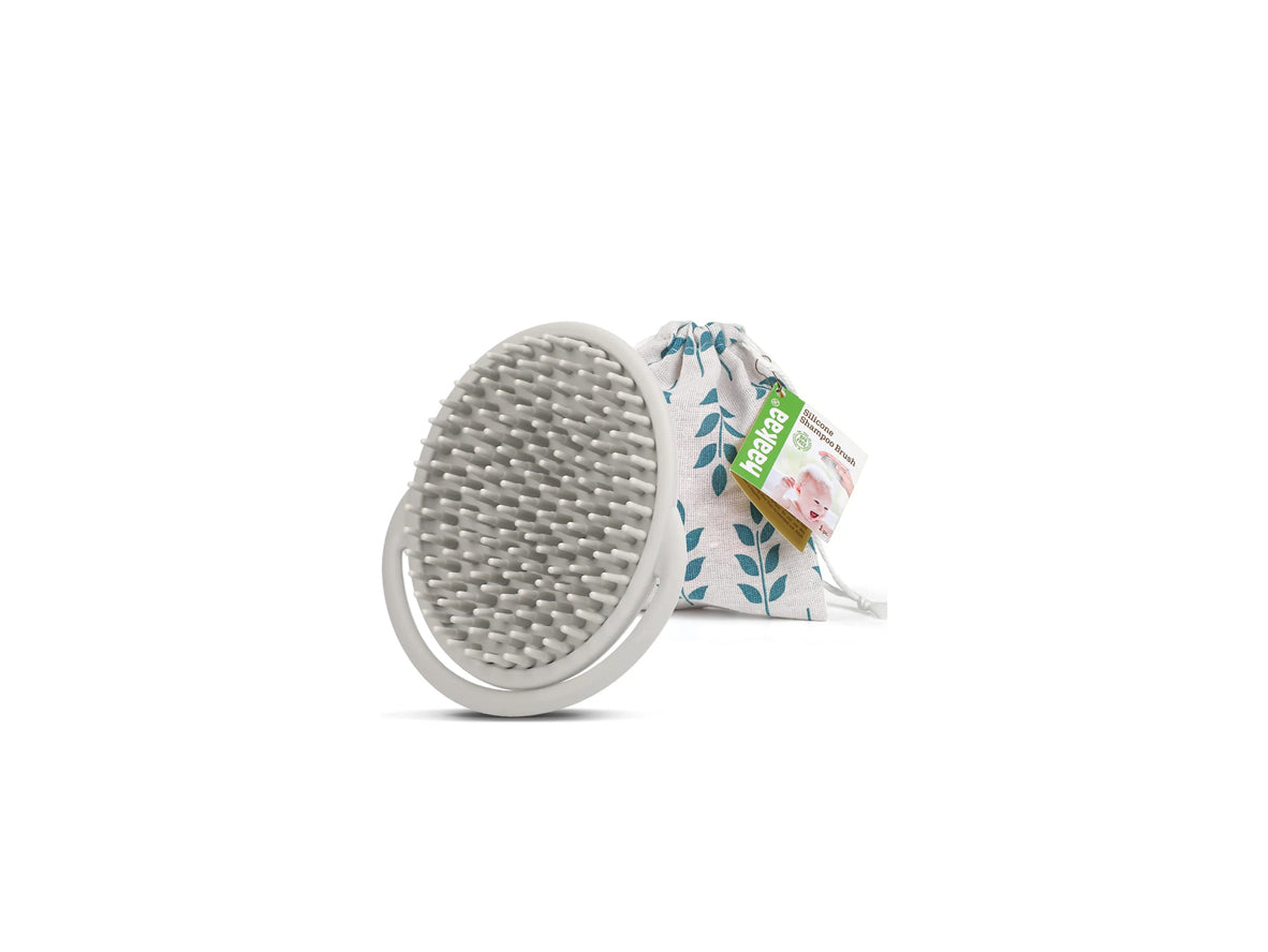 HaakaaSiliconeShampooBrushGray