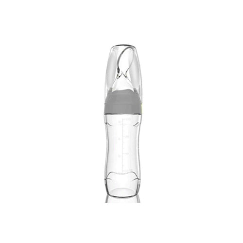 	Haakaa Silicone Baby Food Dispensing Spoon – Gray