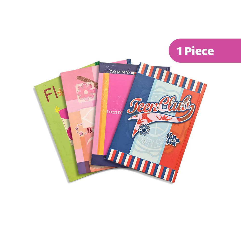 Hard Cover Note Book Single Line 200 Sheet