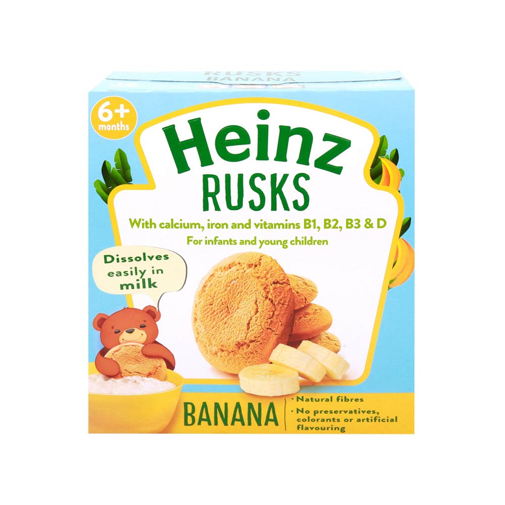 Heinz Rusks Banana (6m+) 300g - 18 Rusks