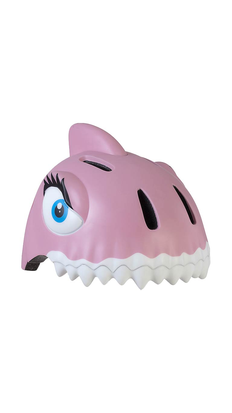 Crazy Safety Shark Bicycle Helmet - Pink
