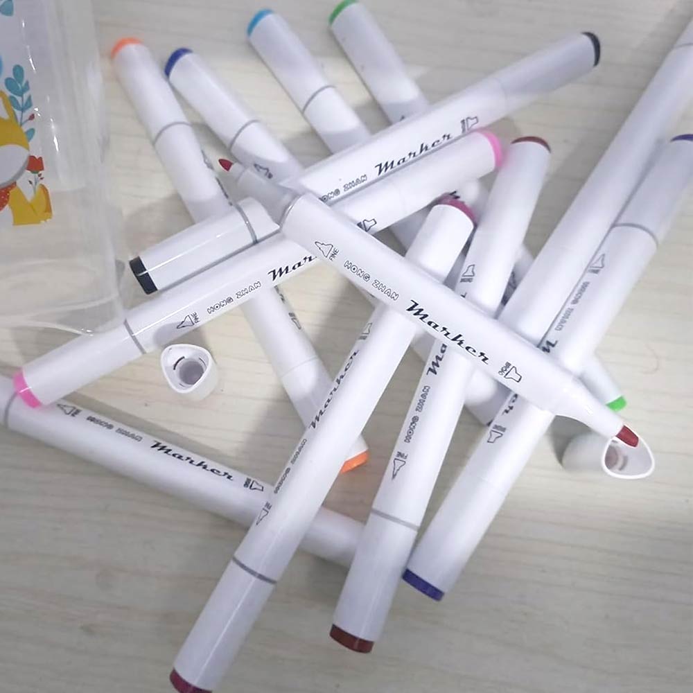 Hong Zhan Fine Double Head Color Markers
