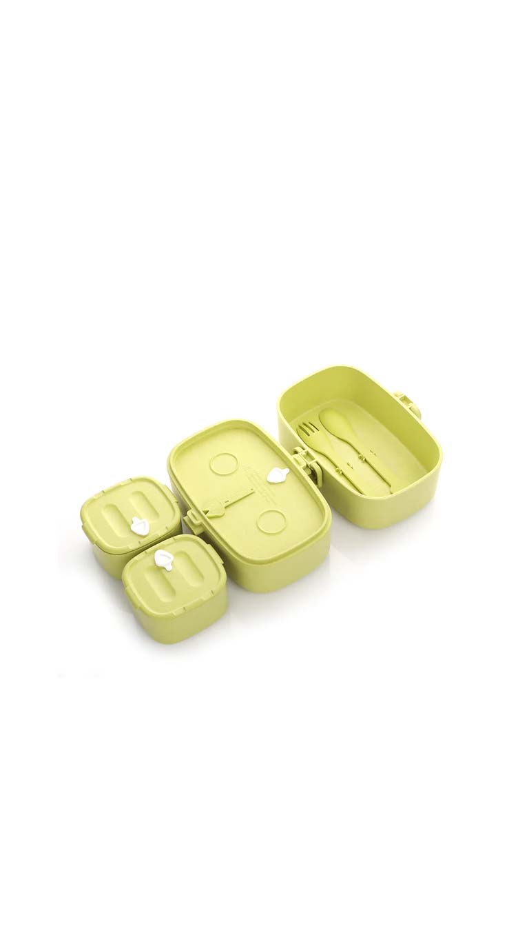 HonoboxMiniLunchBoxLime1