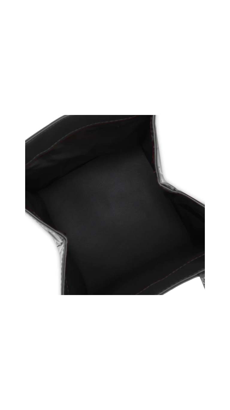 HonoboxShinyLargeLunchBagCharcol4