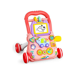 Huanger 2-In-1 Baby Music Walker - Pink