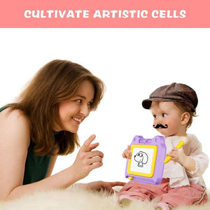 Huanger 2-In-1 Baby Music Walker - Pink