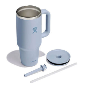 Hydro Flask Insulated Travel Tumbler with Handle & Straw 1.18Ltr - Surf