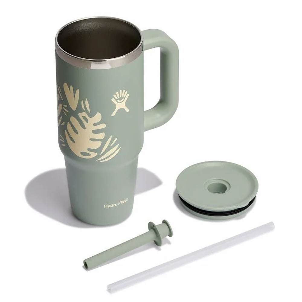 Hydro Flask Insulated Travel Tumbler with Handle & Straw 709ml - Bliss