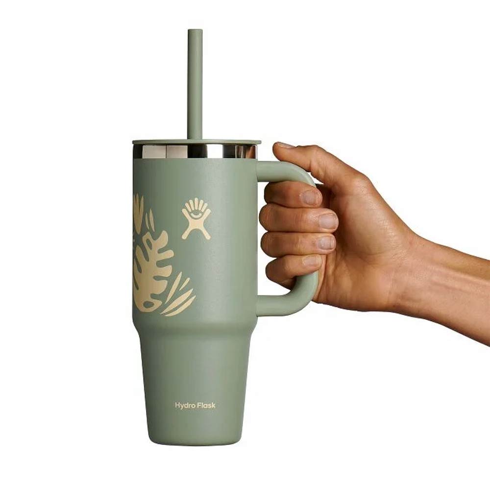 Hydro Flask Insulated Travel Tumbler with Handle & Straw 709ml - Bliss