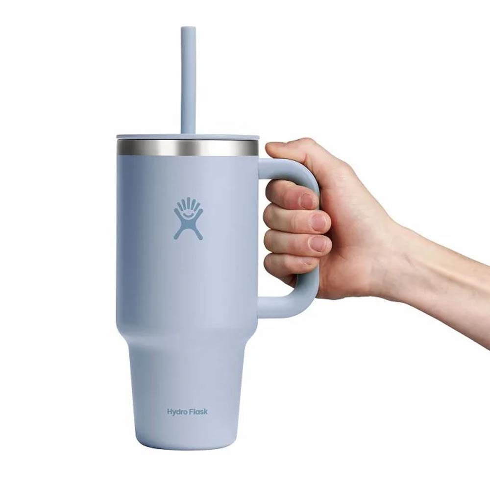Hydro Flask Insulated Travel Tumbler with Handle & Straw 946ml - Surf