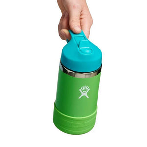 Hydro Flask Kids Wide Mouth with Straw Lid 354ml - Grass