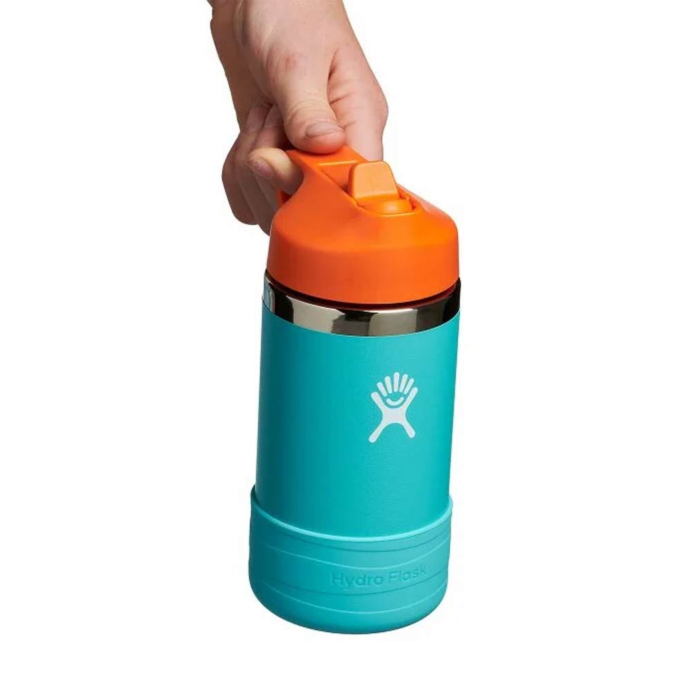 Hydro Flask Kids Wide Mouth with Straw Lid 354ml - Seaspray