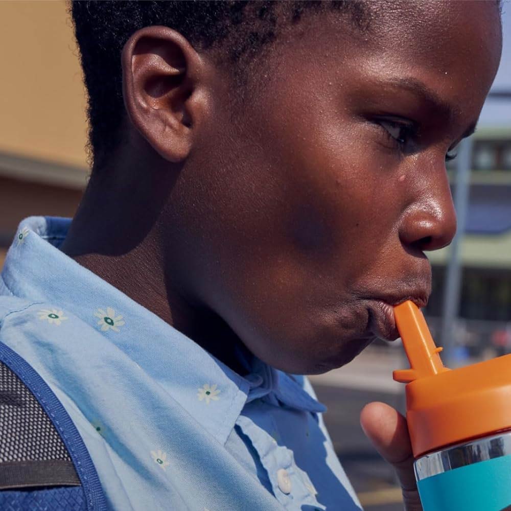 Hydro Flask Kids Wide Mouth with Straw Lid 354ml - Seaspray