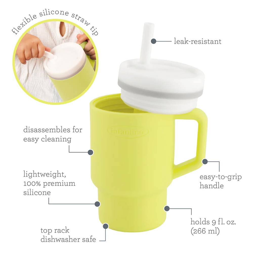 Infantino My 1st Tumbler (6m+) 266ml - Citrus