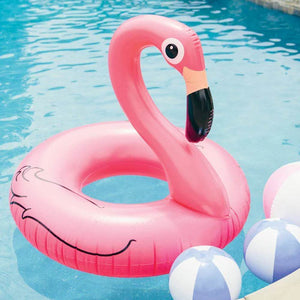 Inflatable Flamingo Swimming Ring