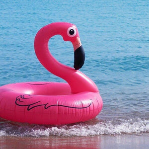 Inflatable Flamingo Swimming Ring