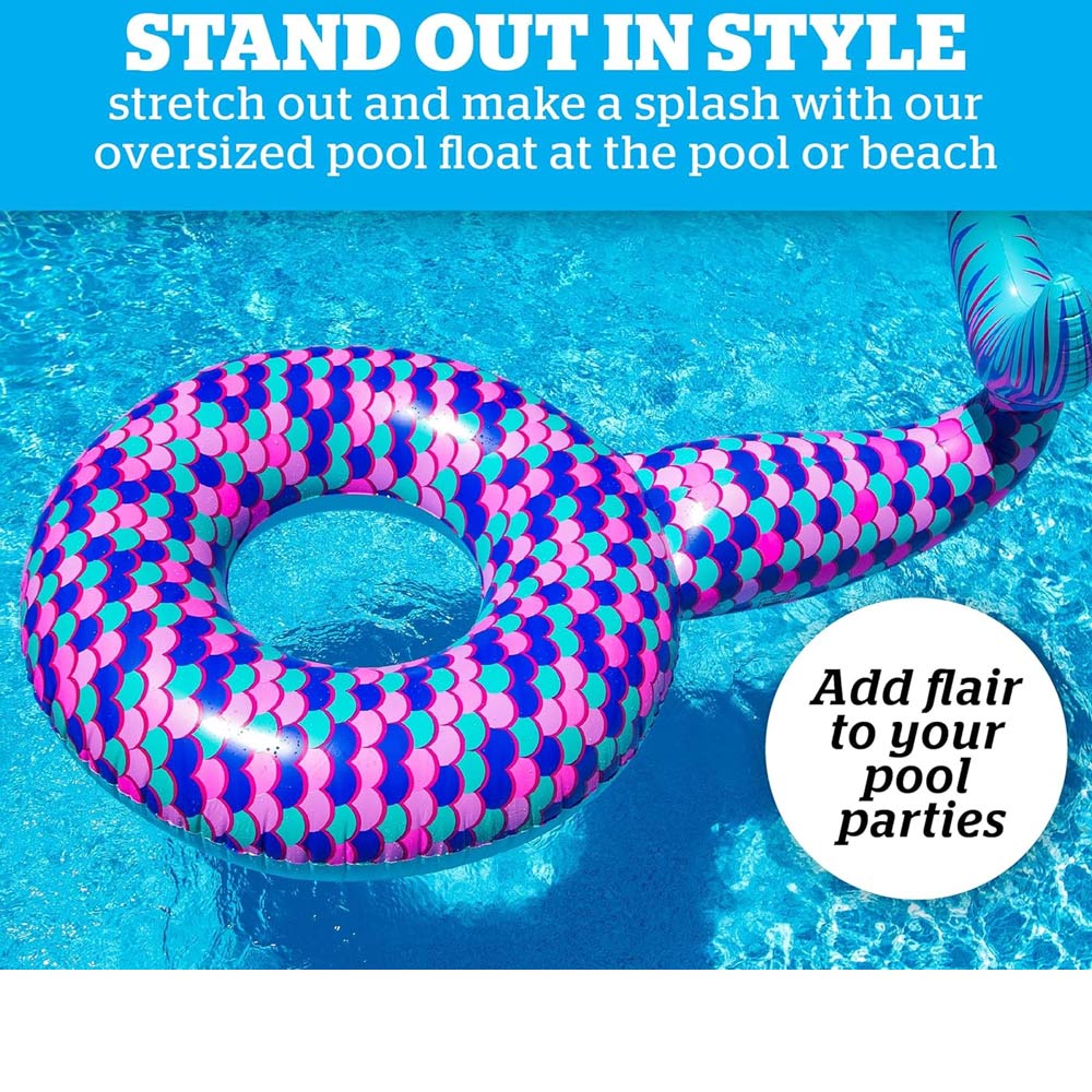 Inflatable Giant Mermaid Tail Float (6Yrs+)
