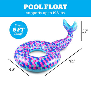 Inflatable Giant Mermaid Tail Float (6Yrs+)