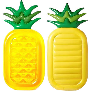 Inflatable Large Pool Bed - Yellow Pineapple