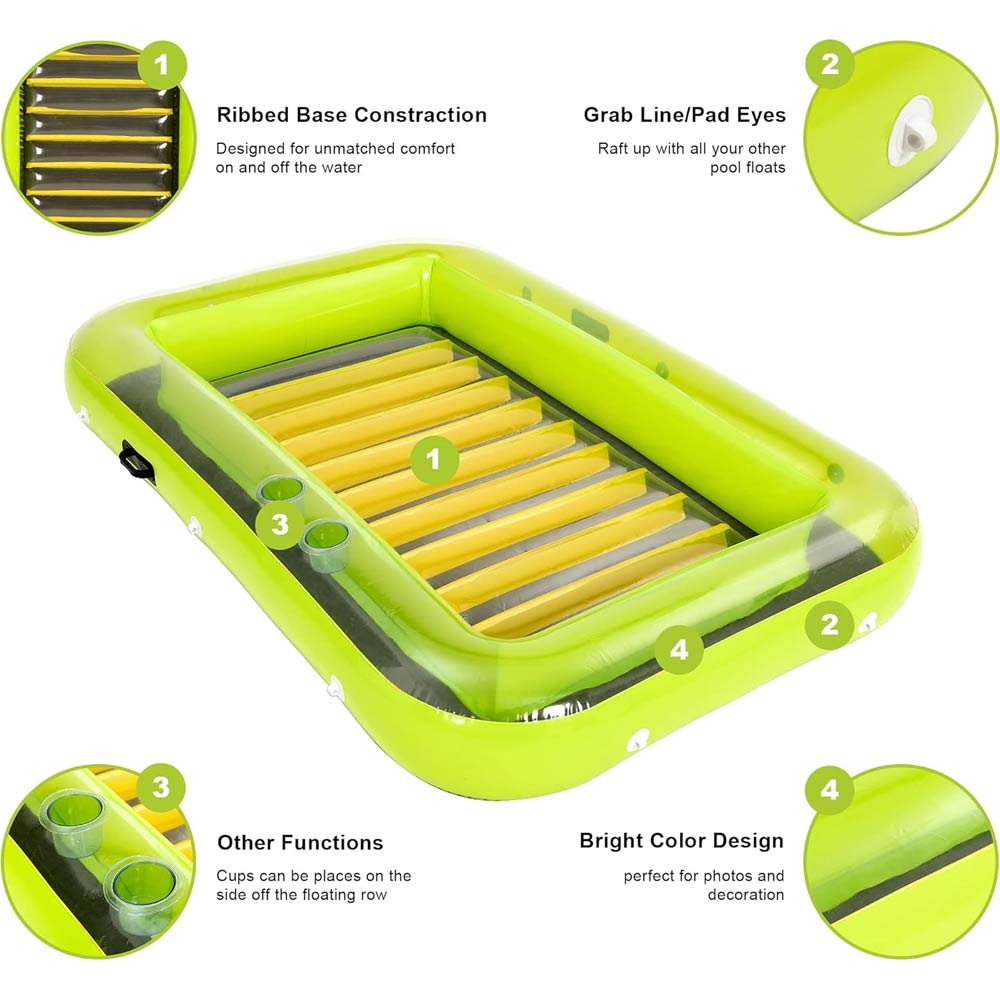 Inflatable Large Tanning Pool Bed