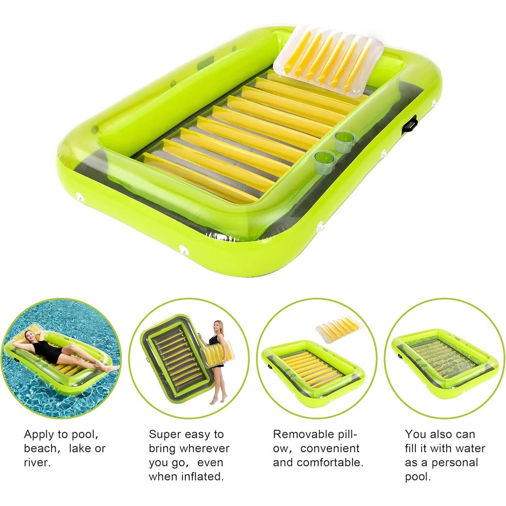 Inflatable Large Tanning Pool Bed