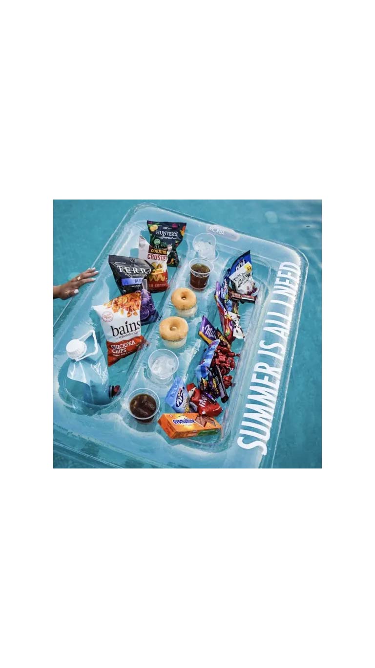 Yellow Events Inflatable Tray Summer Is All I Need