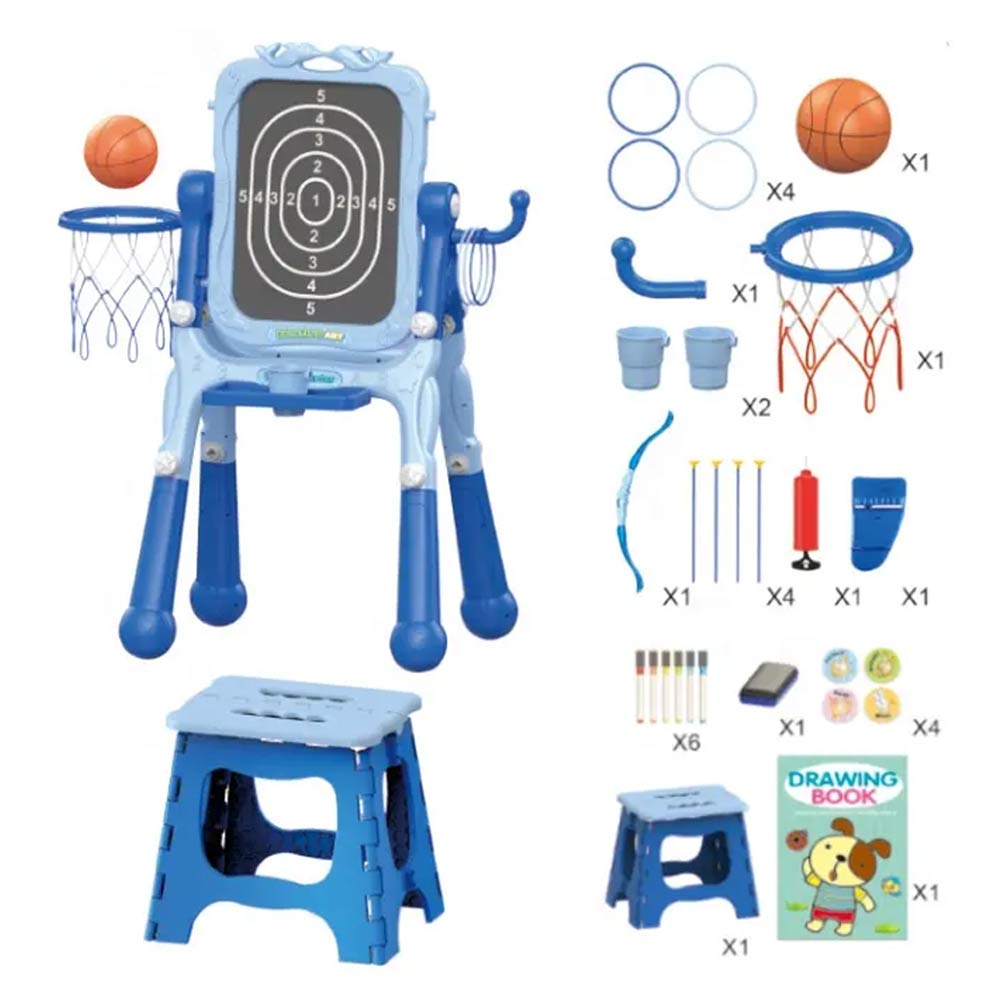 Jiniyi Toys Multifunctional Play Board (3Yrs+) - Blue