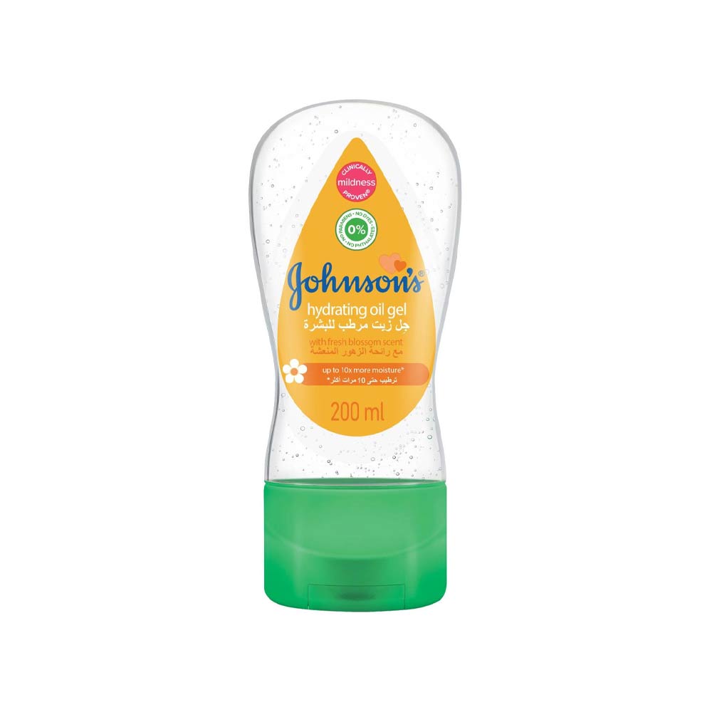 Johnson's Hydrating Oil Gel with Fresh Blossom Scent - 200ml